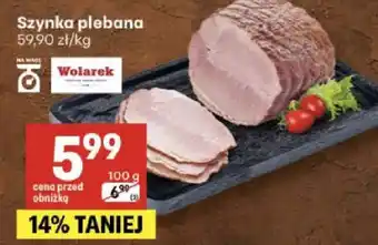 Delikatesy Centrum Szynka plebana Wolarek oferta