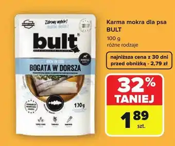 Carrefour Karma mokra dla psa Bult oferta