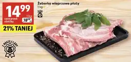 Delikatesy Centrum Żeberka wieprzowe płaty oferta