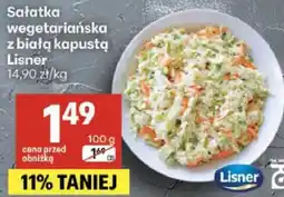 Delikatesy Centrum Sałatka wegetariańska z białą kapustą Lisner oferta