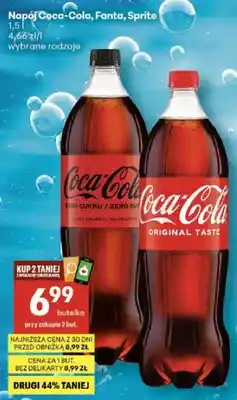 Delikatesy Centrum Napój Coca-Cola Zero Cukru oferta