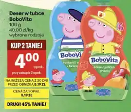 Delikatesy Centrum Deser w tubce BoboVita morele z jabłkiem i gruszką oferta