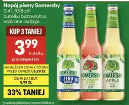 Delikatesy Centrum Napój piwny Somersby Apple oferta