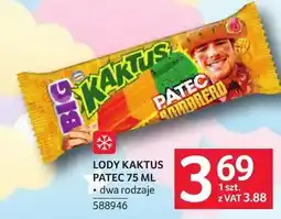 Selgros Lody Kaktus Patec dwa rodzaje oferta
