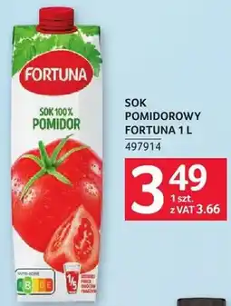 Selgros Sok pomidorowy Fortuna oferta