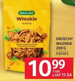 Selgros Orzechy włoskie Bakalland oferta