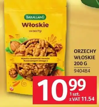 Selgros Orzechy włoskie Bakalland oferta