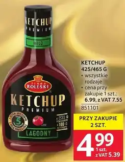 Selgros Ketchup Roleski Premium Łagodny oferta