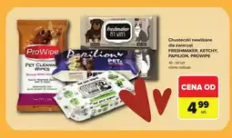 Carrefour Chusteczki nawilżane dla zwierząt ProWipe oferta