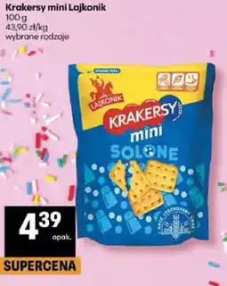 Delikatesy Centrum Krakersy mini Lajkonik oferta