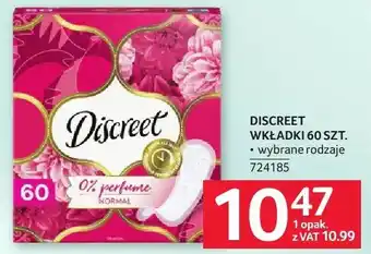 Selgros Wkładki Discreet oferta