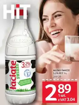 Selgros Mleko świeże 3,2% PET Łaciate 209129 oferta