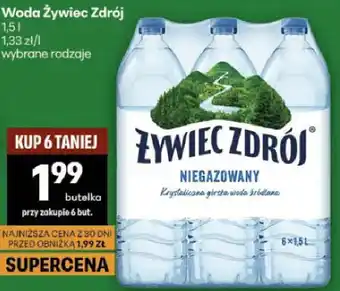 Woda Żywiec Zdrój niegazowana