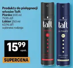Delikatesy Centrum Lakier do włosów Taft Ultimate oferta