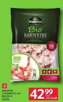 Selgros Krewetki z ogonem 31-40 Bio Prime Frost 988008 oferta