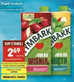 Delikatesy Centrum Napój Tymbark Jabłko Mięta oferta
