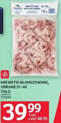 Selgros Krewetki blanszowane, obrane 31-40 oferta
