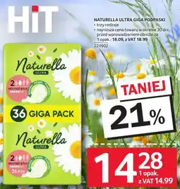 Selgros Podpaski Naturella Ultra Giga Pack oferta