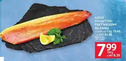 Selgros Łosoś atlantycki filet wędzony na zimno 361582 oferta