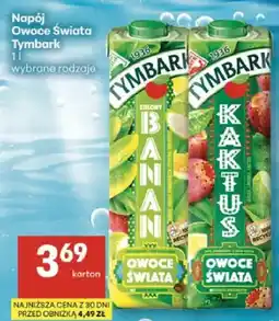 Delikatesy Centrum Napój Owoce Świata Tymbark Kaktus oferta