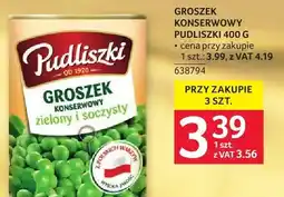 Selgros Groszek konserwowy Pudliszki oferta
