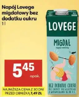 Delikatesy Centrum Napój Lovege migdałowy bez dodatku cukru oferta