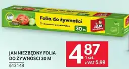 Selgros Folia do żywności Jan Niezbędny 30m oferta