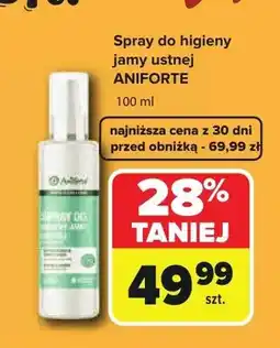 Carrefour Spray do higieny jamy ustnej Aniforte oferta