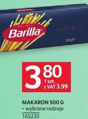 Selgros Makaron Barilla oferta