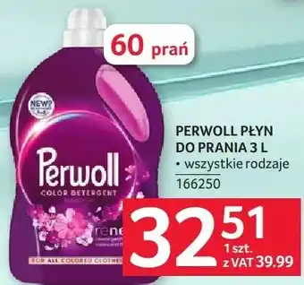 Selgros Płyn do prania Perwoll oferta