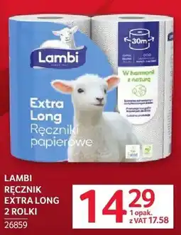 Selgros Ręcznik papierowy Lambi Extra Long oferta