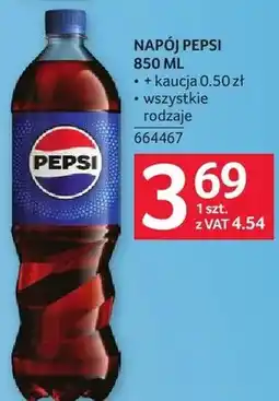 Selgros Napój Pepsi wszystkie rodzaje oferta