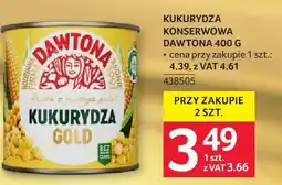 Selgros Kukurydza konserwowa Dawtona Gold oferta