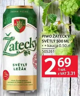 Selgros Piwo Żatecky Světlý oferta