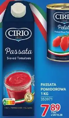 Selgros Passata pomidorowa Cirio 353971 oferta