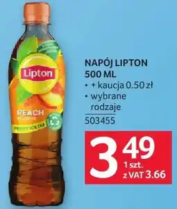 Selgros Napój Lipton wybrane rodzaje oferta