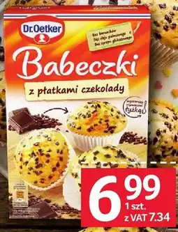 Selgros Babeczki Dr. Oetker z płatkami czekolady oferta