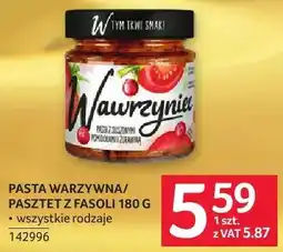 Selgros Pasta warzywna/pasztet z fasoli Wawrzyniec oferta