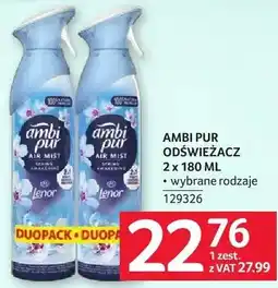 Selgros Odświeżacz powietrza Ambi Pur oferta