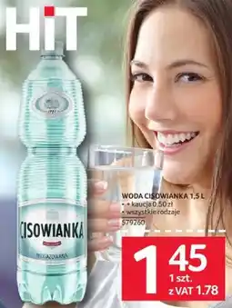 Selgros Woda Cisowianka 1,5l wszystkie rodzaje 579260 oferta