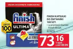 Selgros Kapsułki do zmywarki Finish Ultimate Lemon 100szt oferta