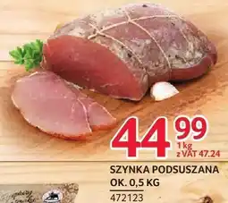 Selgros Szynka Podsuszana 472123 oferta
