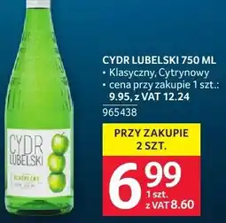 Selgros Cydr Lubelski Cytrynowy 965438 oferta
