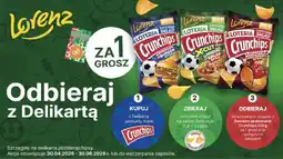 Delikatesy Centrum Chipsy Crunchips American Burger Style Lorenz oferta
