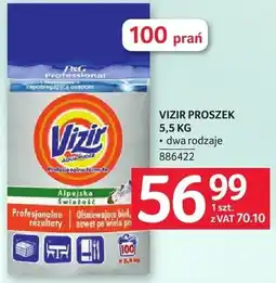 Selgros Proszek do prania Vizir oferta