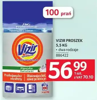 Selgros Proszek do prania Vizir oferta