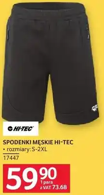 Selgros Spodenki męskie Hi-Tec rozmiary S-2XL 17447 oferta