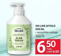 Selgros Mydło On Line Aloe Touch oferta