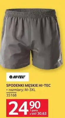 Selgros Spodenki męskie Hi-Tec rozmiary M-3XL 35168 oferta