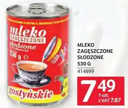 Selgros Mleko zagęszczone słodzone Gostyńskie oferta